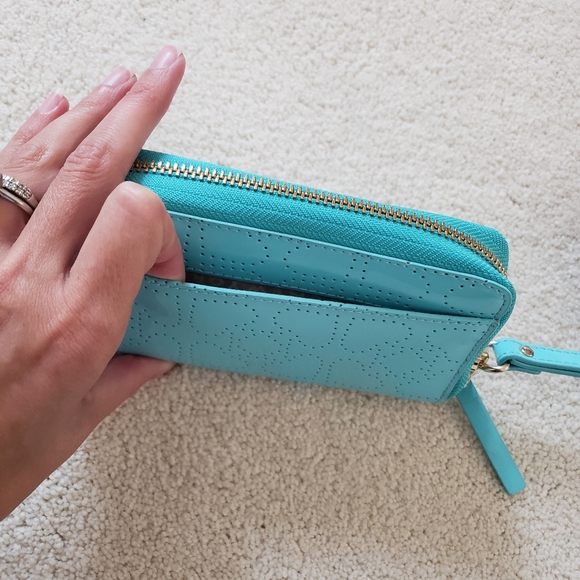 NWT Kate Spade Jazzy Metro Spade Zip Wallet Wristlet - Picture 11 of 12